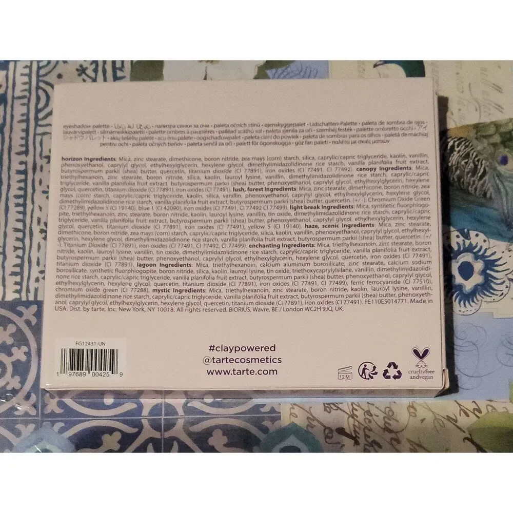 BNIB~TARTE COSMETICS  Glamazon Amazonian Clay Palette